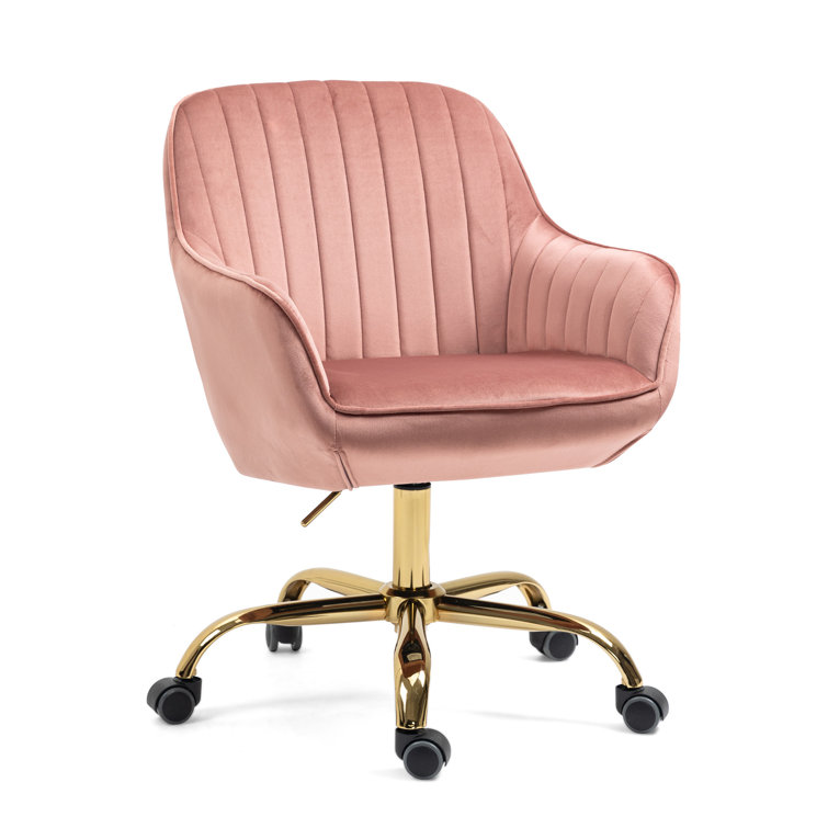 Pink office chair discount wayfair